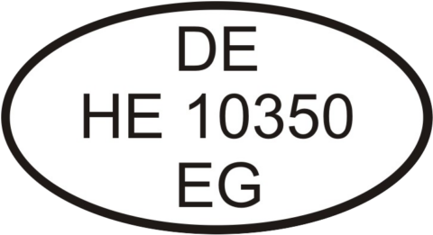 EG Zertifikat DE HE 10350